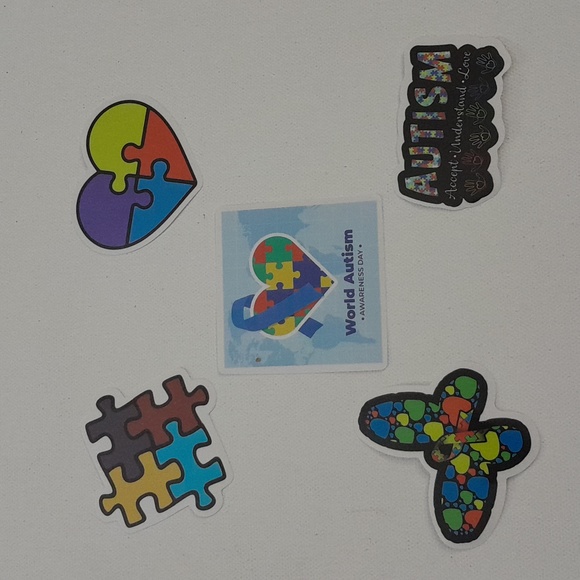 Autism Awareness Stickers - Picture 1 of 5